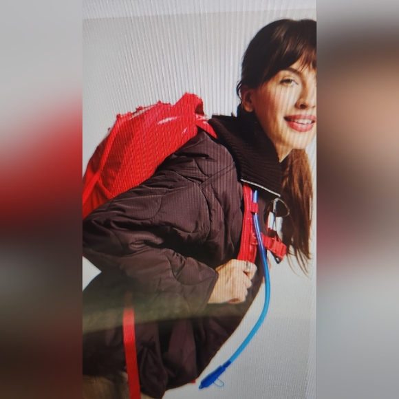 Calpak - Terra Laptop Backpack In Red. - Picture 3 of 7